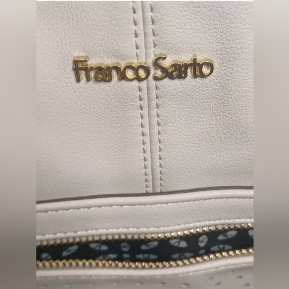 Franco Sarto White Crossbody Purse 🤍💫✨️ 12"×12" - Picture 10 of 14